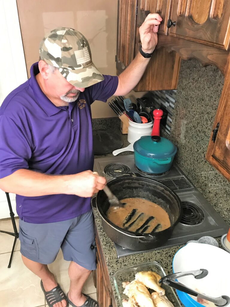 Making the Roux