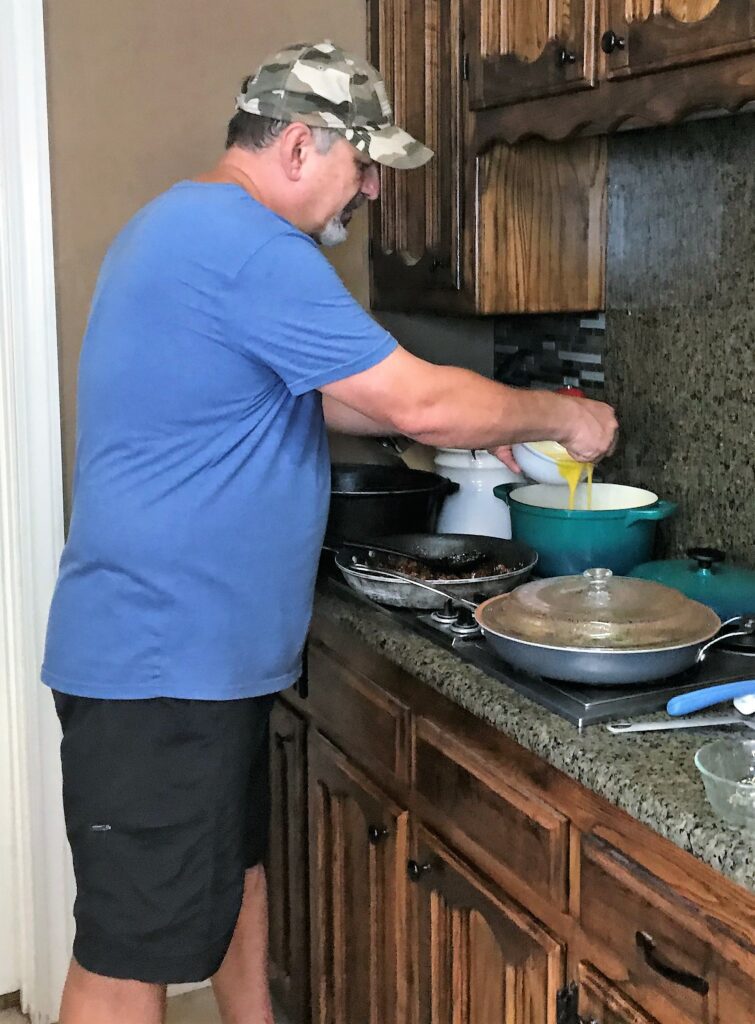 Dropping the Eggs into the Egg Drop Soup