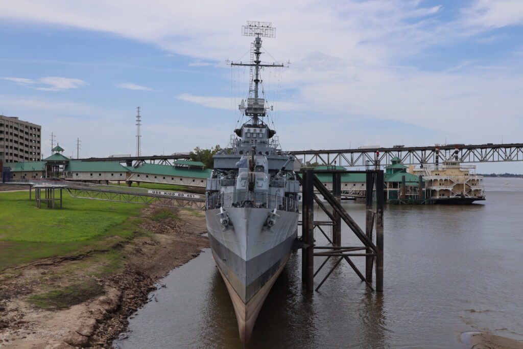 USS KIDD Veteran's Museum - Permanently Moored in Baton Rouge