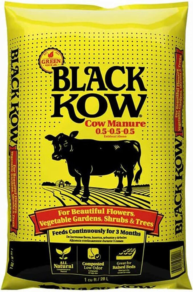 Cow Manure Compost, Black Kow
