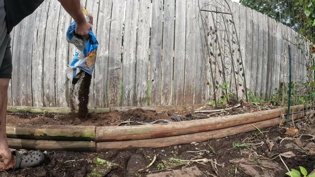 Amending my Soil with Composted Chicken Manure