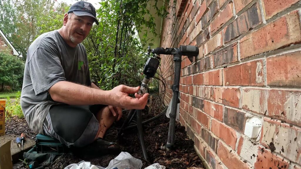 Setting Up Automated Watering Tubing